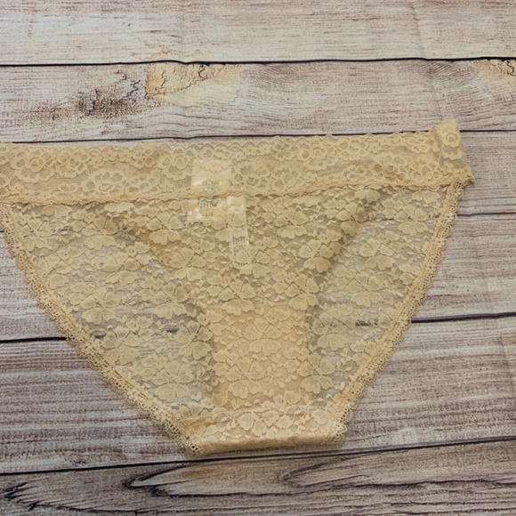 Women's All Over Lace Bikini Beige Underwear - Auden - Size XLarge - 3 pairs - Picture 4 of 11
